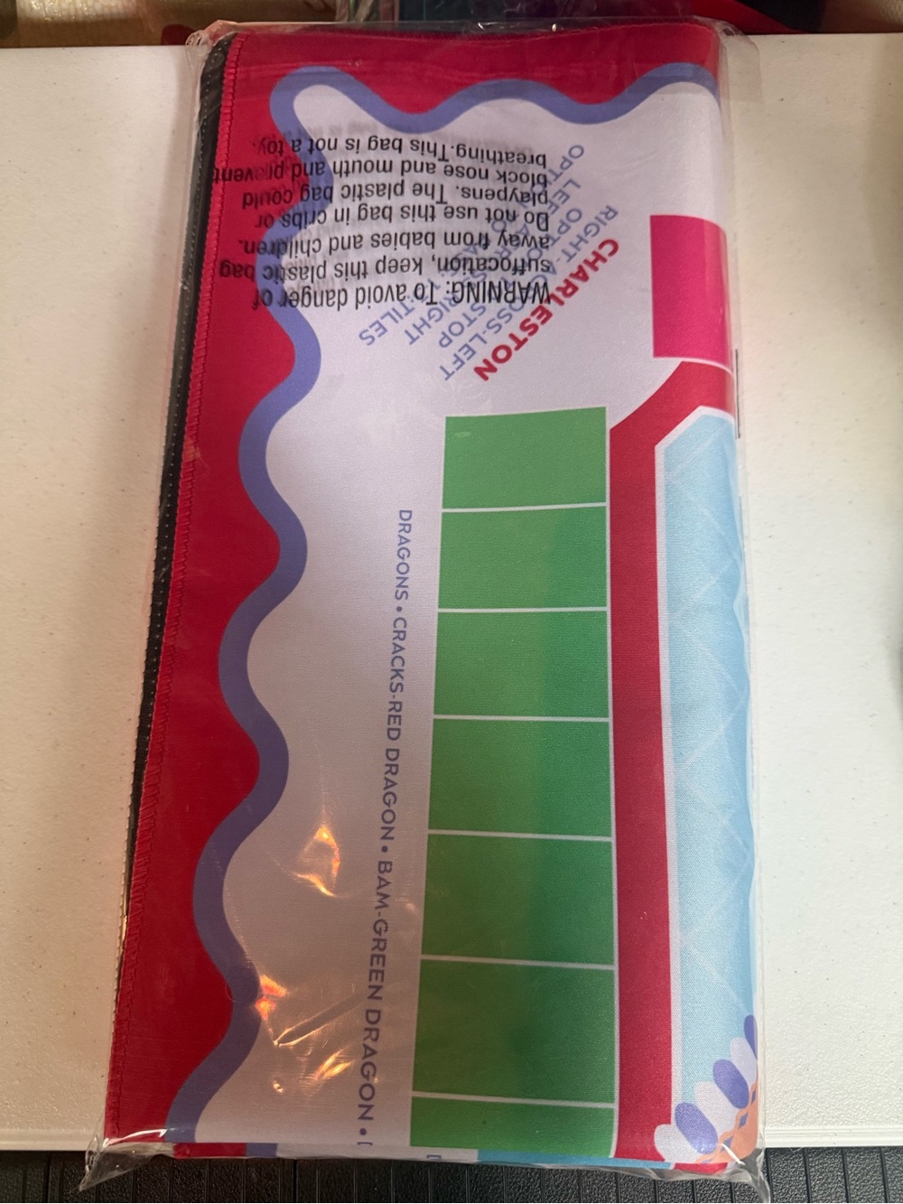 Mah Jong Playing Mat with Instructions. NWT. Sold out at Hobby Lobby - Picture 2 of 3